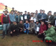 Шилдэг адуучин тэмцээний үеэр