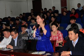 ММСЗУХ-ны Ерөнхийлөгч Д.Гантулга Өмнөговь аймагт ажиллалаа