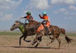 Айргийн дөрөв Ц.Ойдовын бор халзан, айргийн тав Г.Уламбаярын зээрд